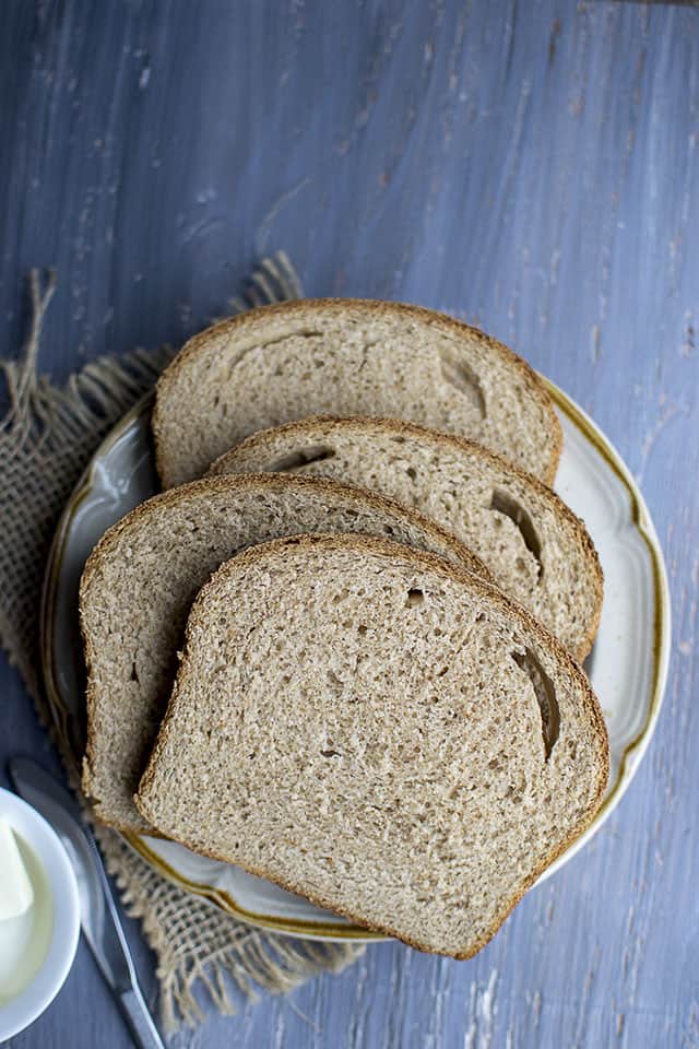 100% Whole wheat Sandwich Bread