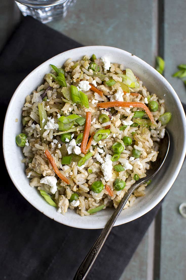 Fried Rice with Paneer
