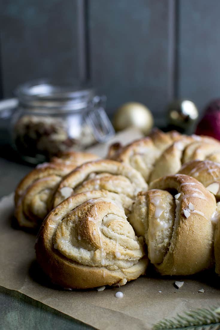Swedish Almond Wreath Bread