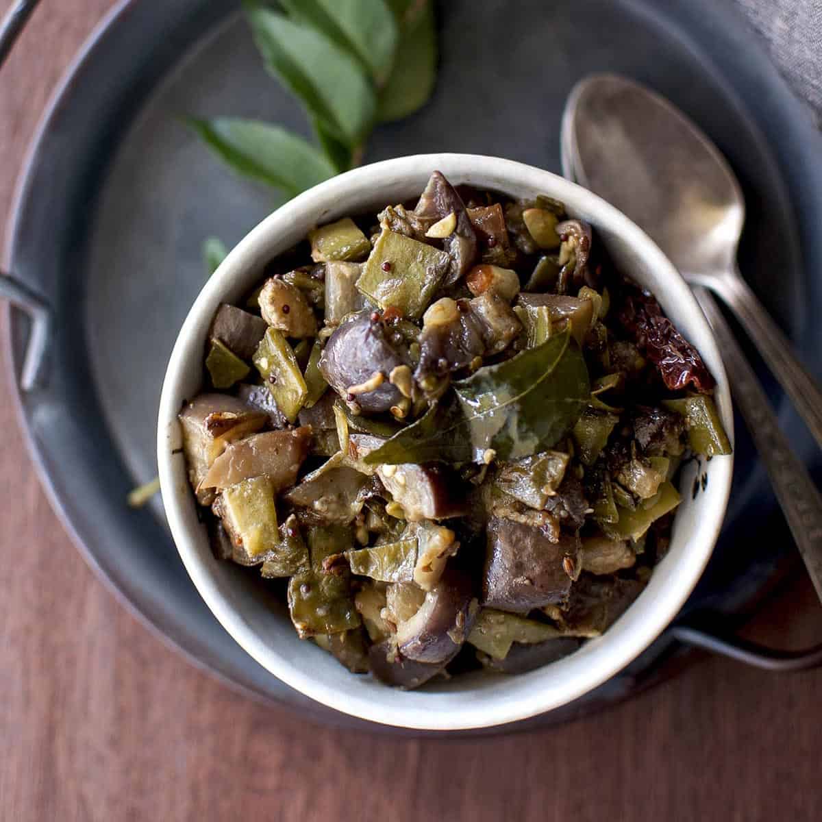 Vankaya Chikkudu Curry Recipe