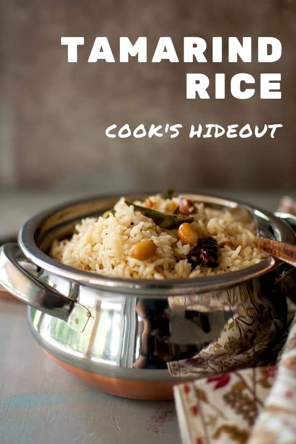 Tamarind Rice Recipe | Andhra Style | Cook's Hideout