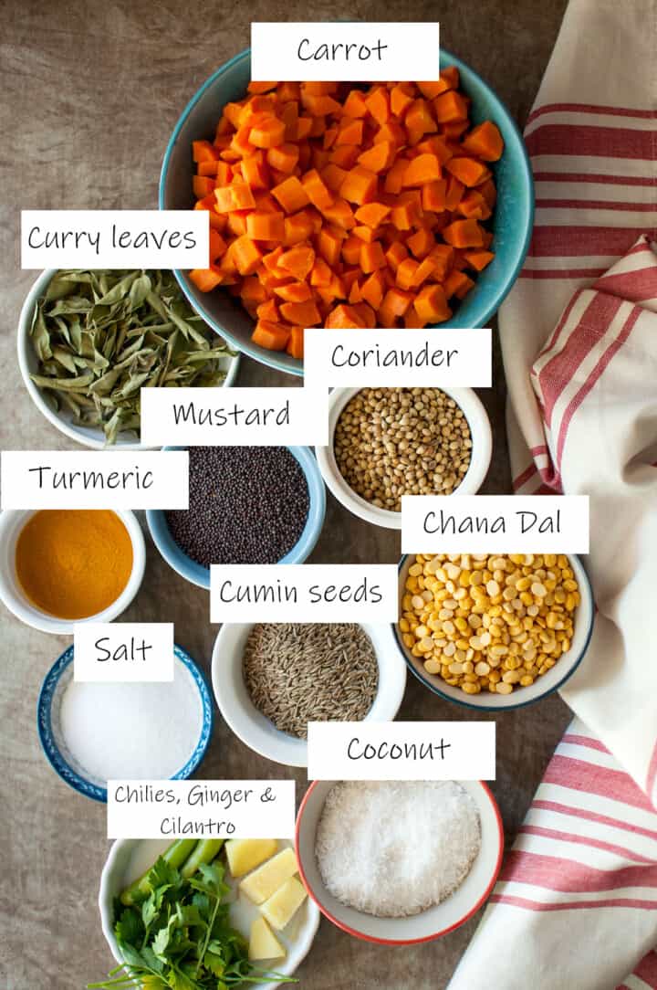 Carrot Patoli Recipe Paruppu Usili Cook's Hideout