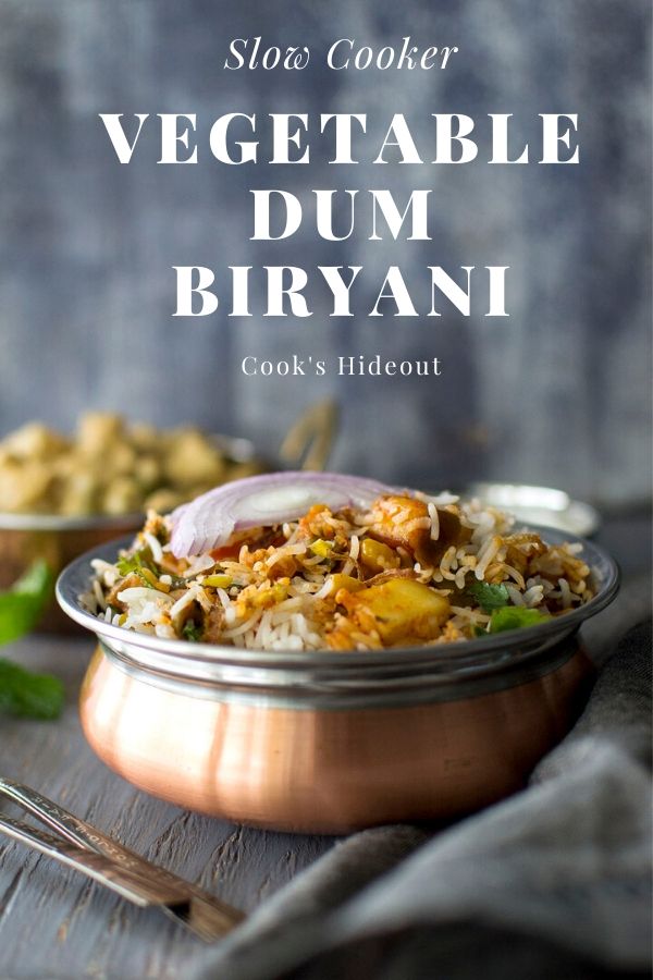 Vegetable Dum Biryani