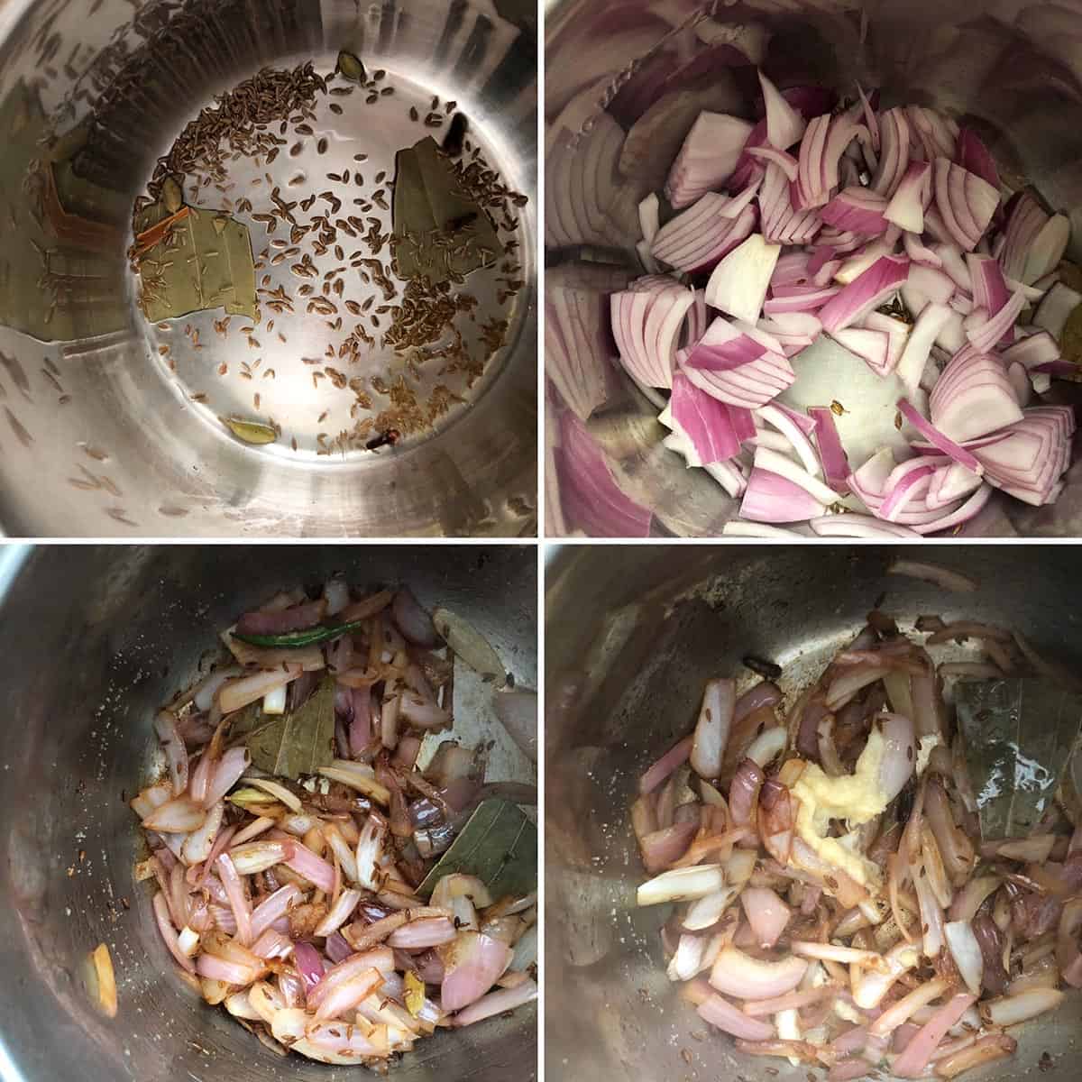 Sautéing spices and onions in an Instant Pot