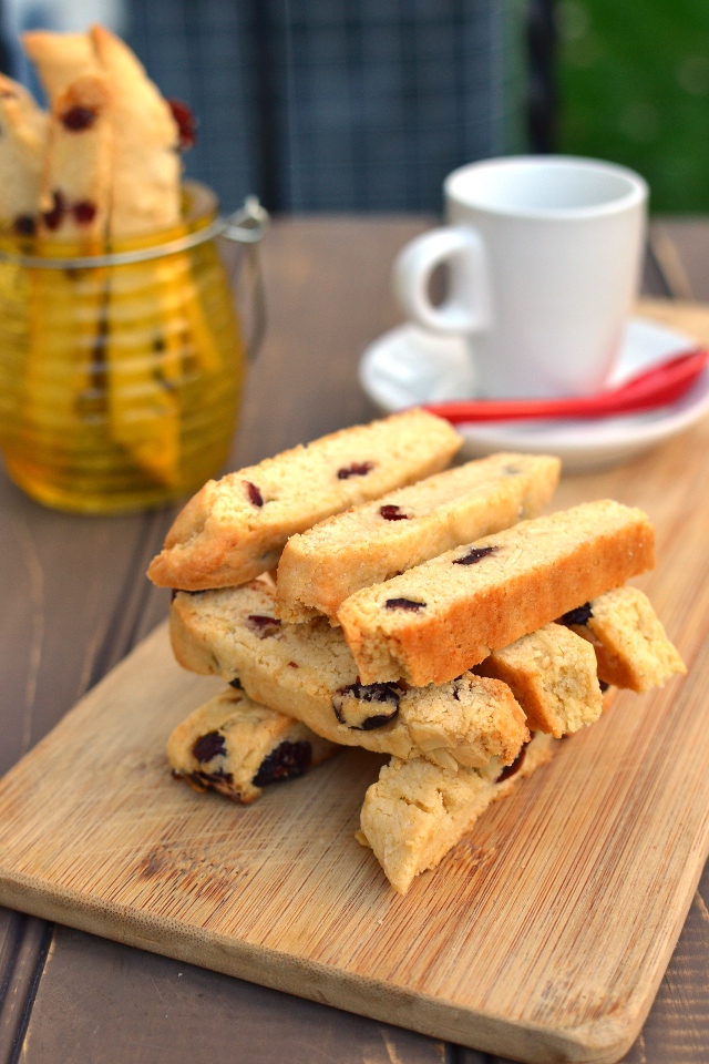 Stack of biscotti