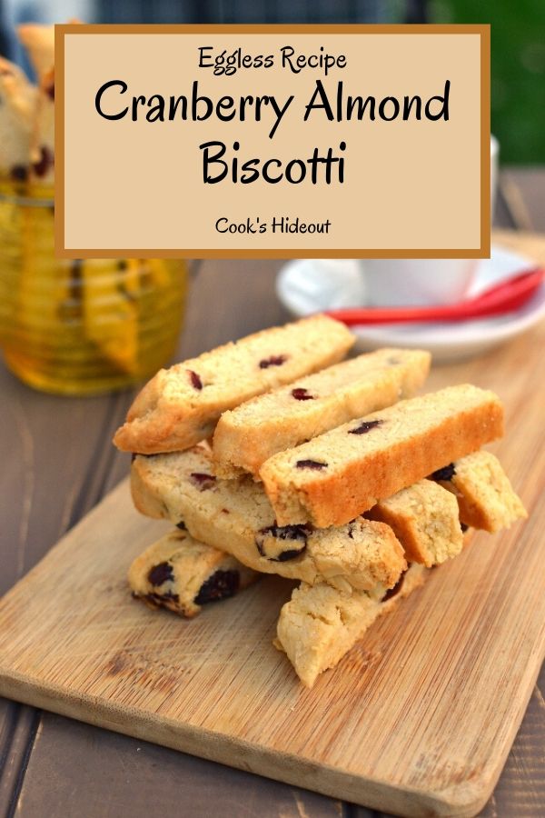 Almond Cranberry Biscotti