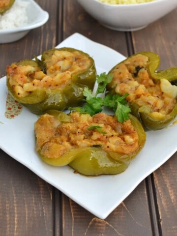 Potato Stuffed Peppers