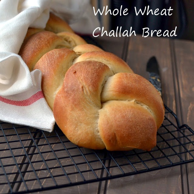 Whole Wheat Challah Bread (Eggless recipe) cookshideout