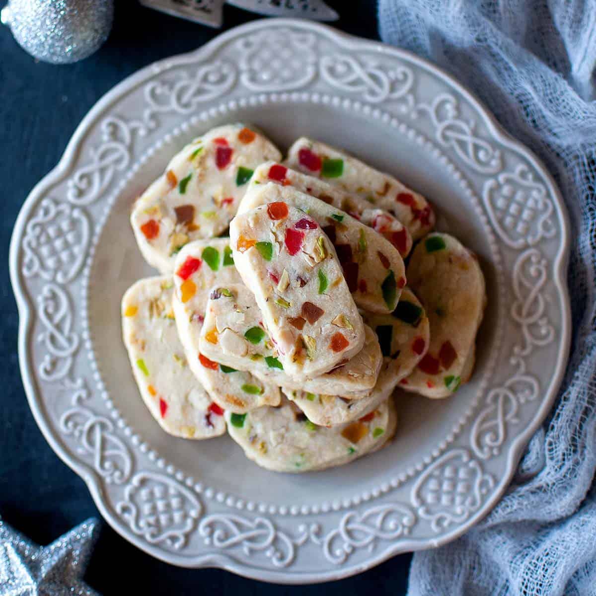 Tutti Frutti Cookies, Karachi Style Biscuits