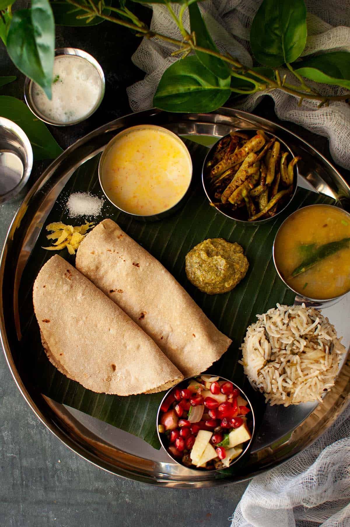 Ayurvedic Meal Thali Cook's Hideout
