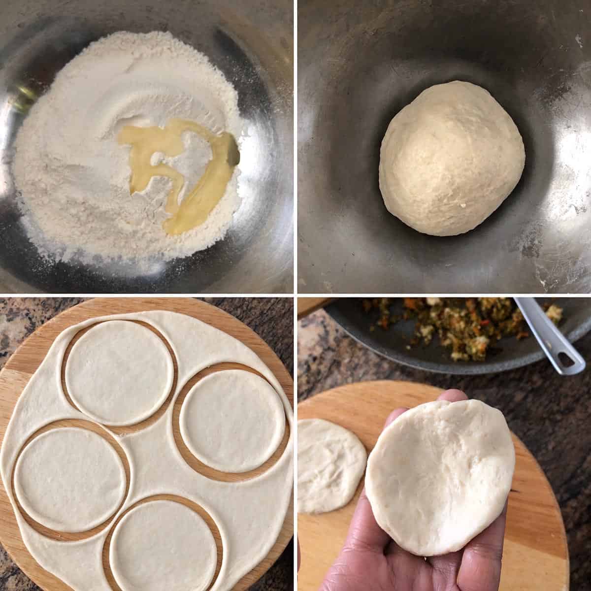 Making dough and Wrappers