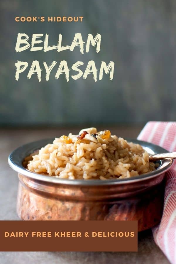 Bellam Payasam