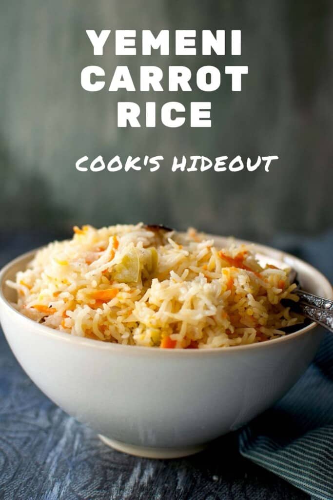 Yemen Carrot Rice Recipe Cook's Hideout