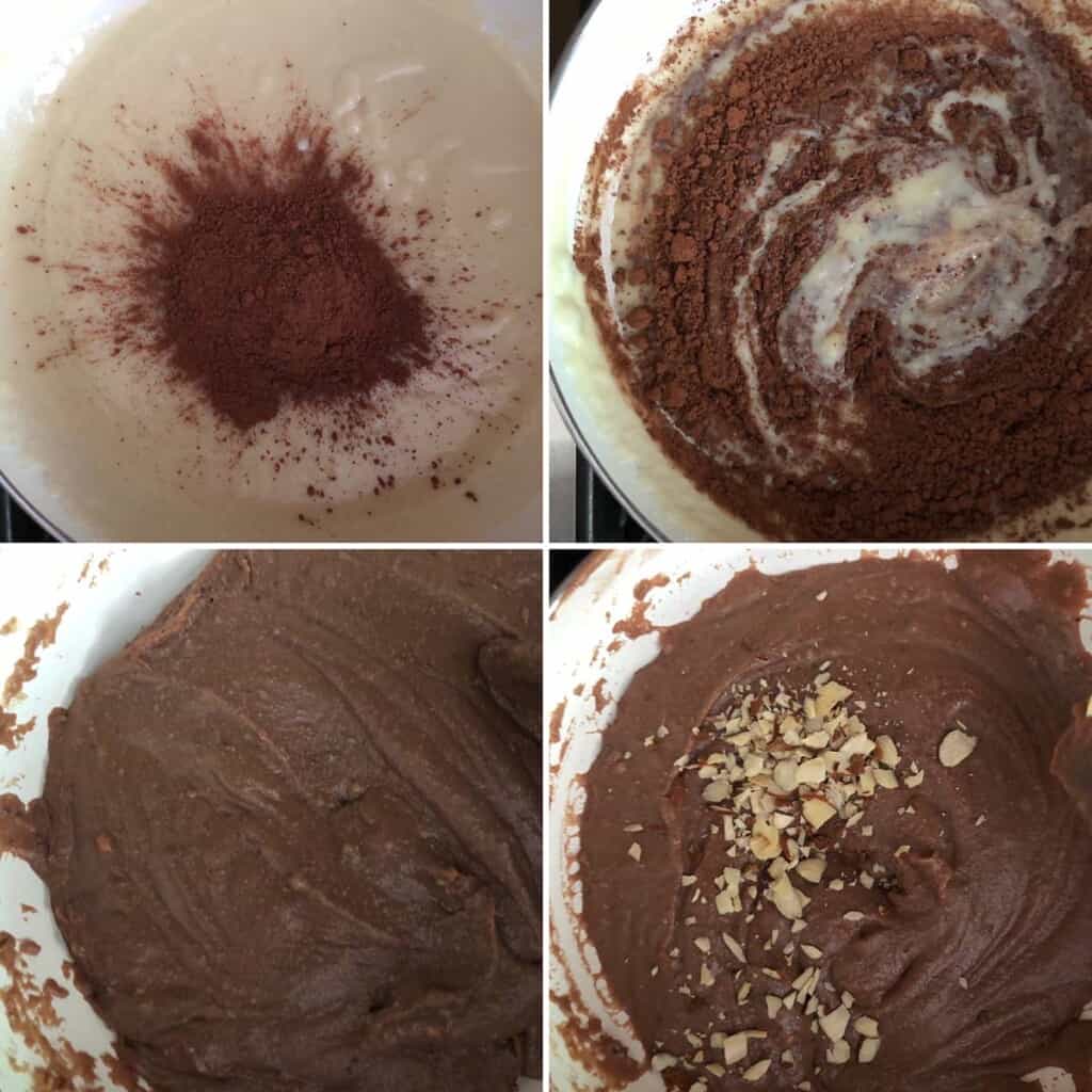 Chocolate Burfi Recipe | Step by Step Instructions | cookshideout