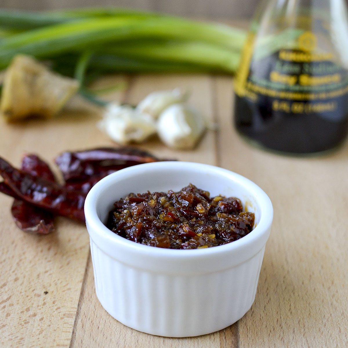 image of Schezwan Chili Sauce recipe by Cook's Hideout