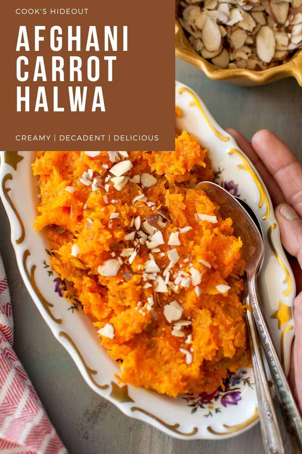 Afghani Carrot Halwa