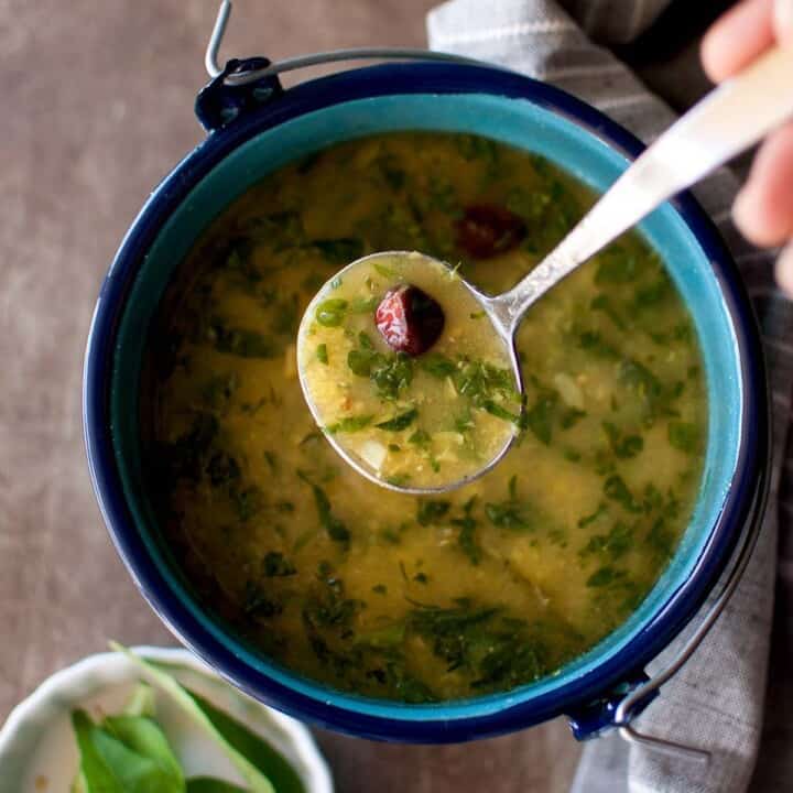 Methi Moong dal Soup | Cook's Hideout