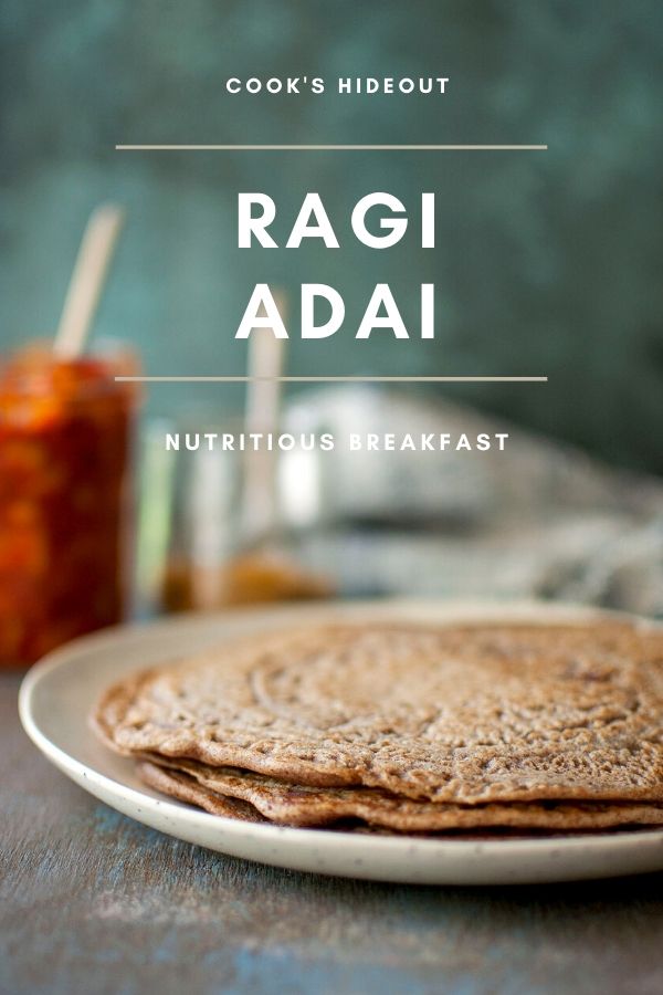 Ragi Adai Recipe   Finger Millet   Lentil Dosa - 70