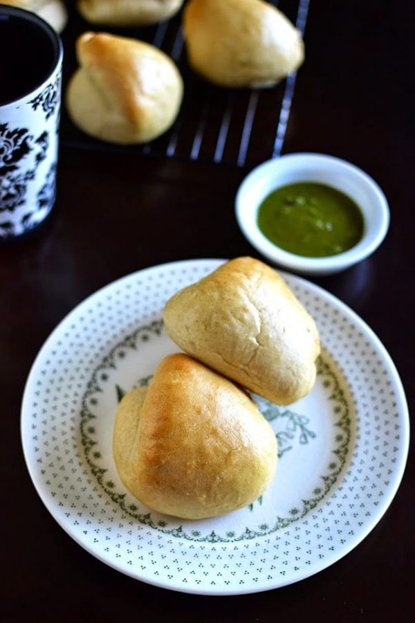 Sri Lankan Seeni Sambol Buns for BreadBakers Recipe cookshideout
