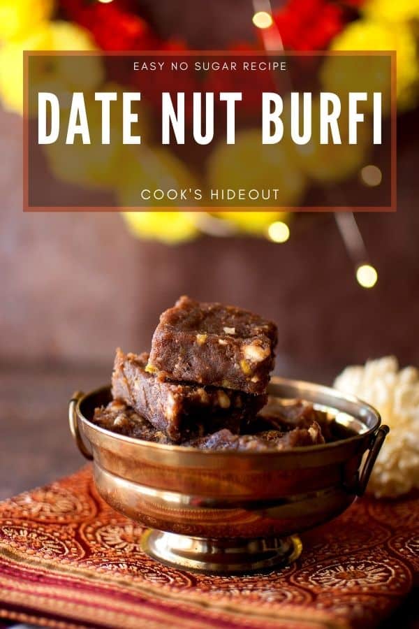 Date Nut Burfi