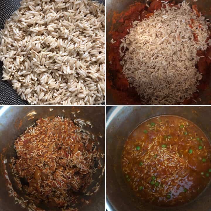 Jollof Rice with Brown Rice | African Style Tomato Rice | Cook's Hideout