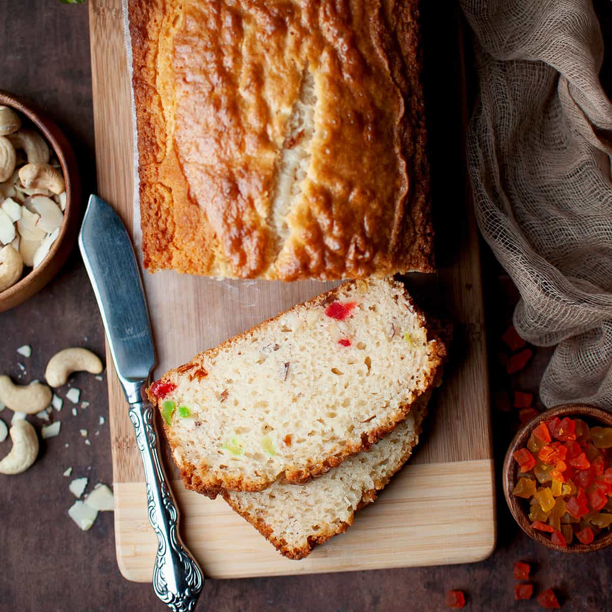 Banana Nut Cake with Brown Sugar  Pecan Glaze  Pizzazzerie