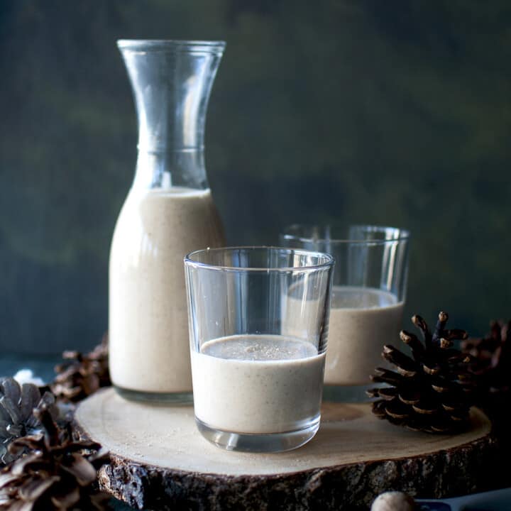 Vegan Eggnog with Almond Milk Recipe Cook's Hideout