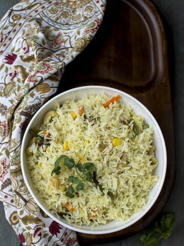 Bengali Vegetable Pulao