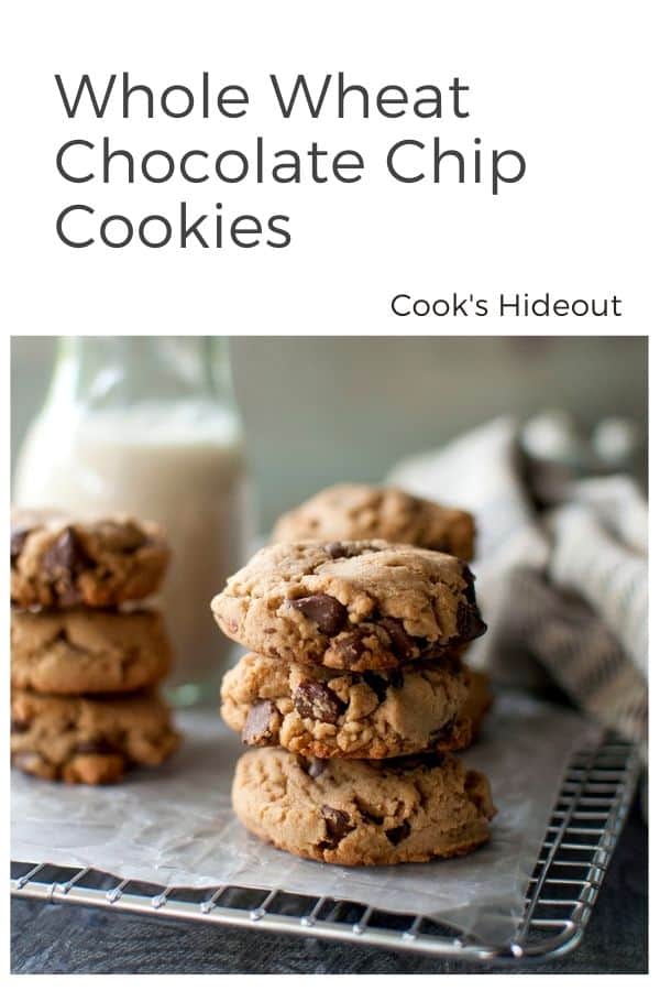 whole wheat chocolate chip cookies