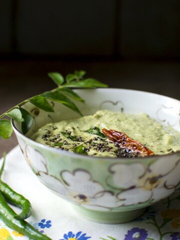 Coconut-Sesame Chutney for Idli & Dosa