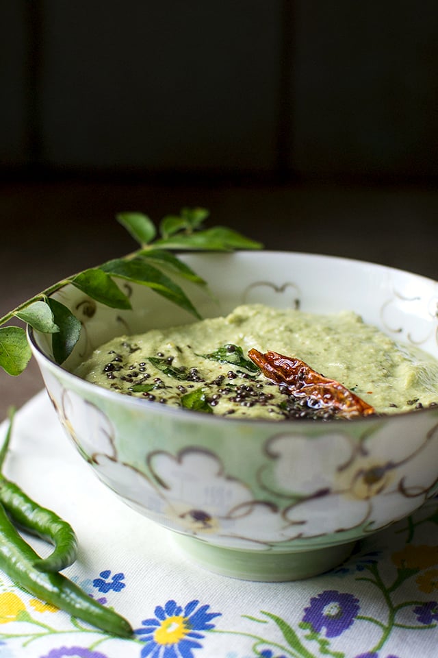 Coconut-Sesame Chutney for Idli & Dosa