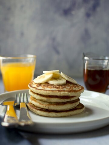 Pancakes with Ancient grains flour blend