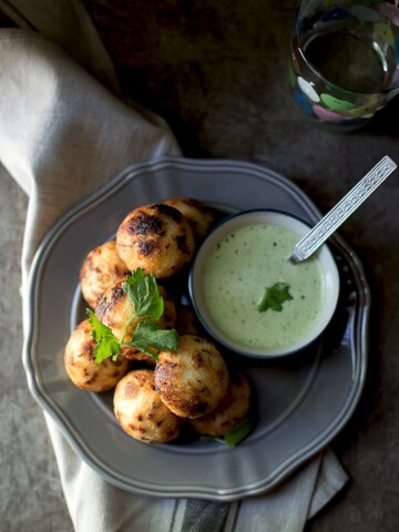 Palakura Punukulu Recipe   Andhra Snack   Cook s Hideout - 16