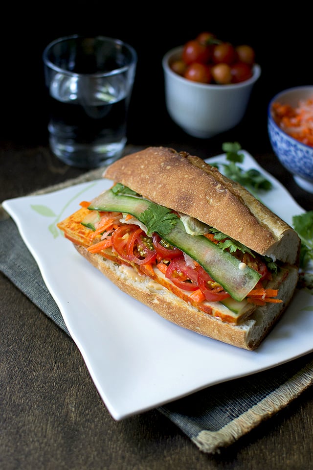 Vietnamese Bánh mì Sandwich