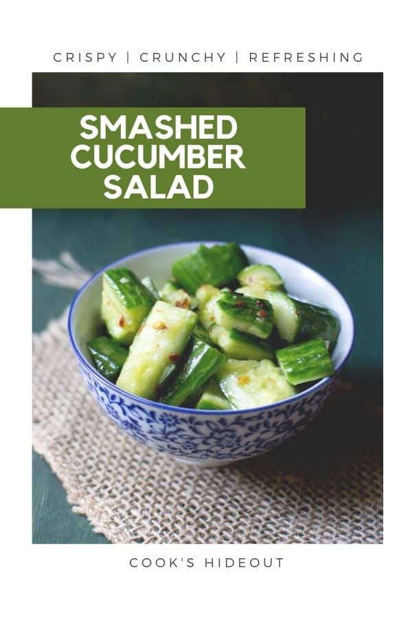 Smashed Cuke Salad