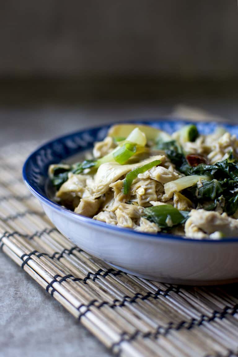 Tofu Skin Noodles Chinese Fu Pei Guen cookshideout