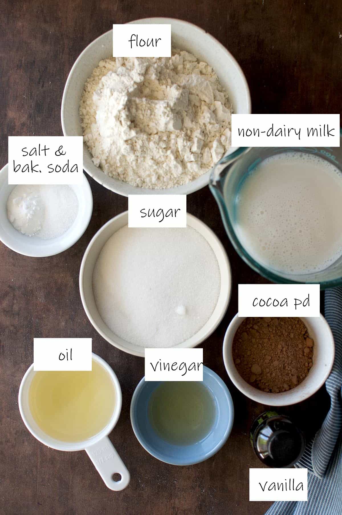 Ingredients needed for the base - details in recipe card