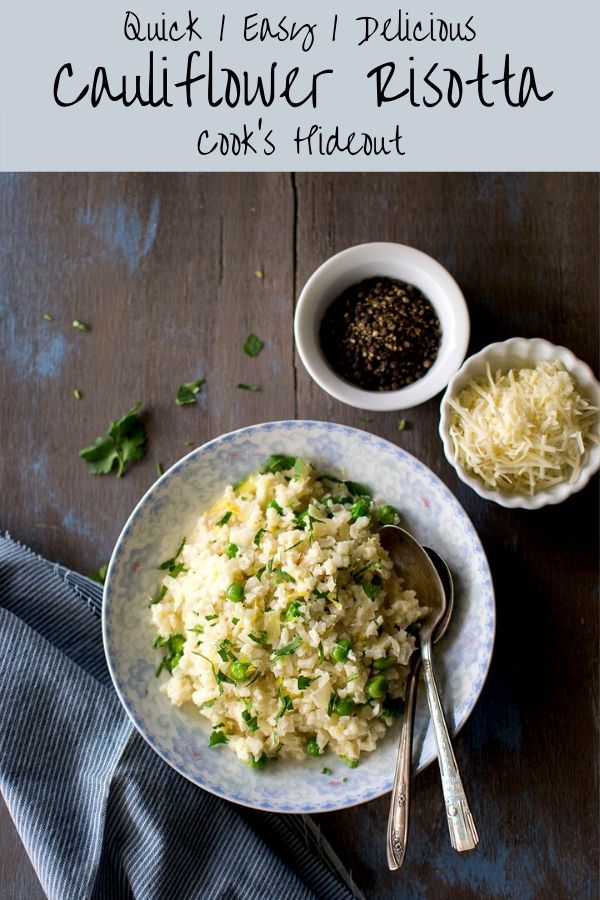 Cauliflower risotto