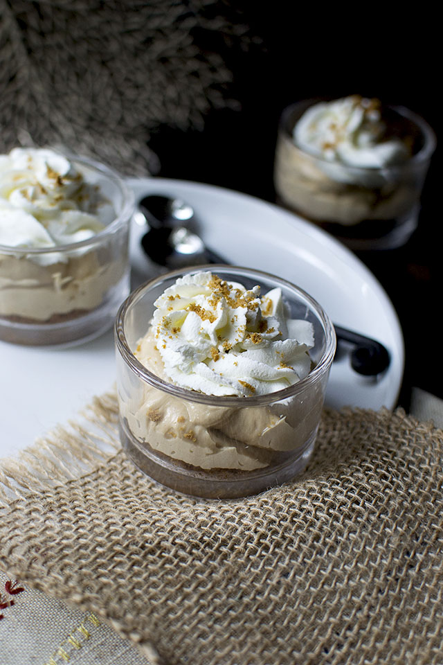 No Bake Cookie Butter Cheesecake