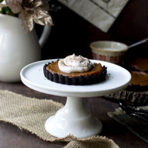 Mini pumpkin pie