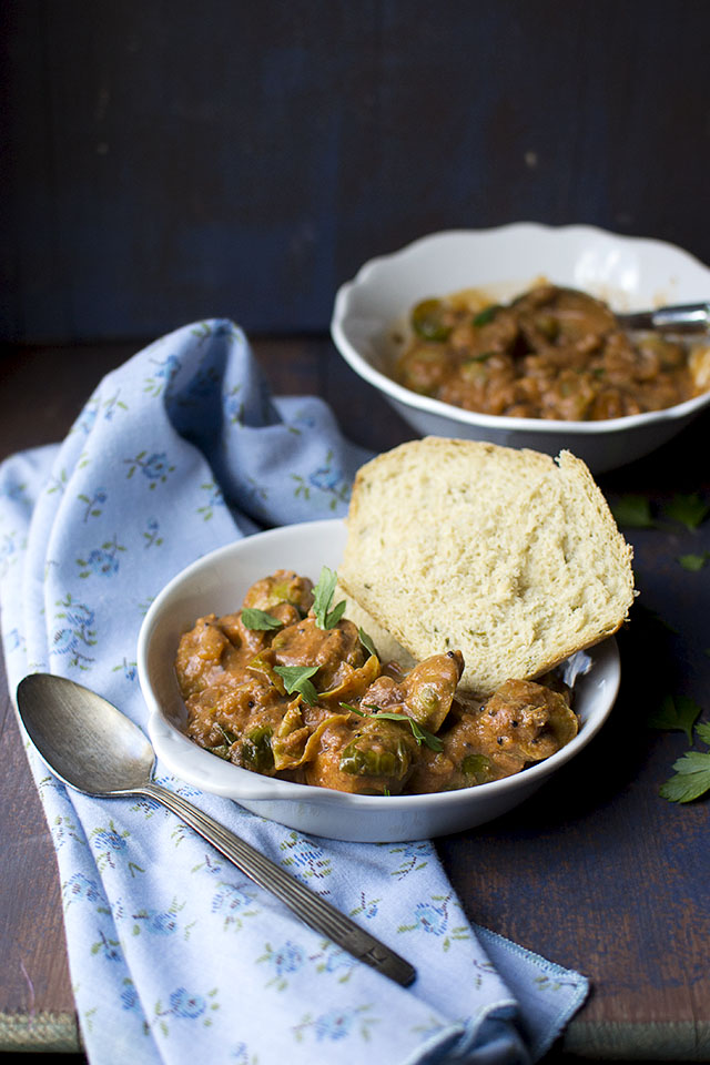 Brussels Sprouts Curry