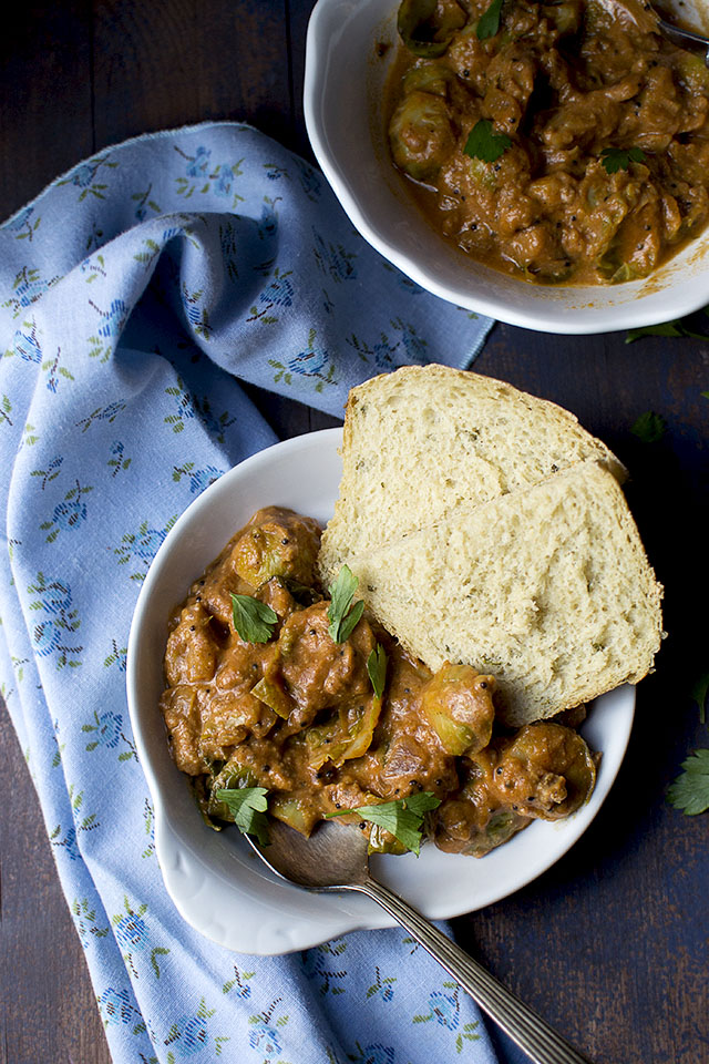 Brussels Sprouts Curry