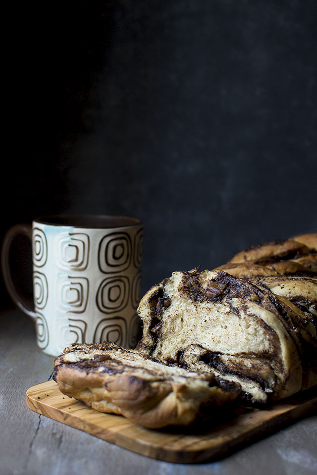 Babka with Chocolate Filling