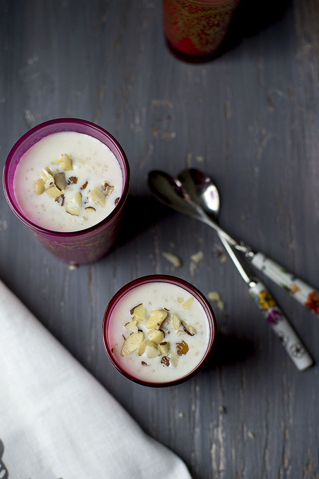 Wheat Pudding with Milk