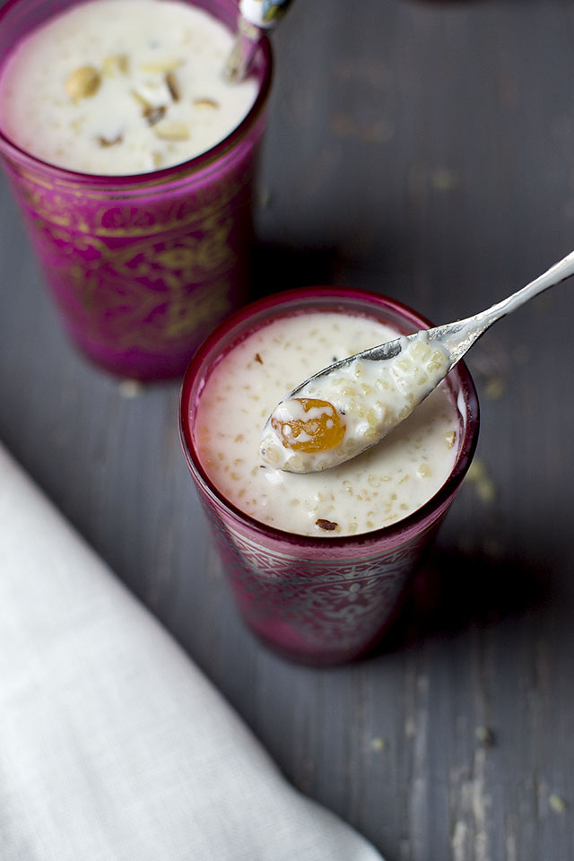 Wheat Pudding with Milk