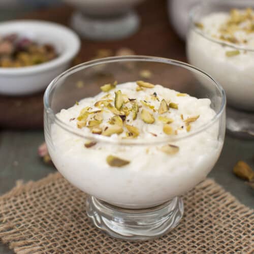 Syrian Rice Pudding Syrian Rice Pudding Recipe with Rose Water | Cook's Hideout