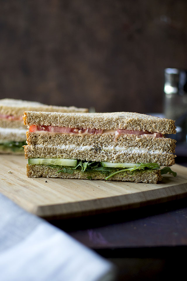 Tri Colored Sandwich