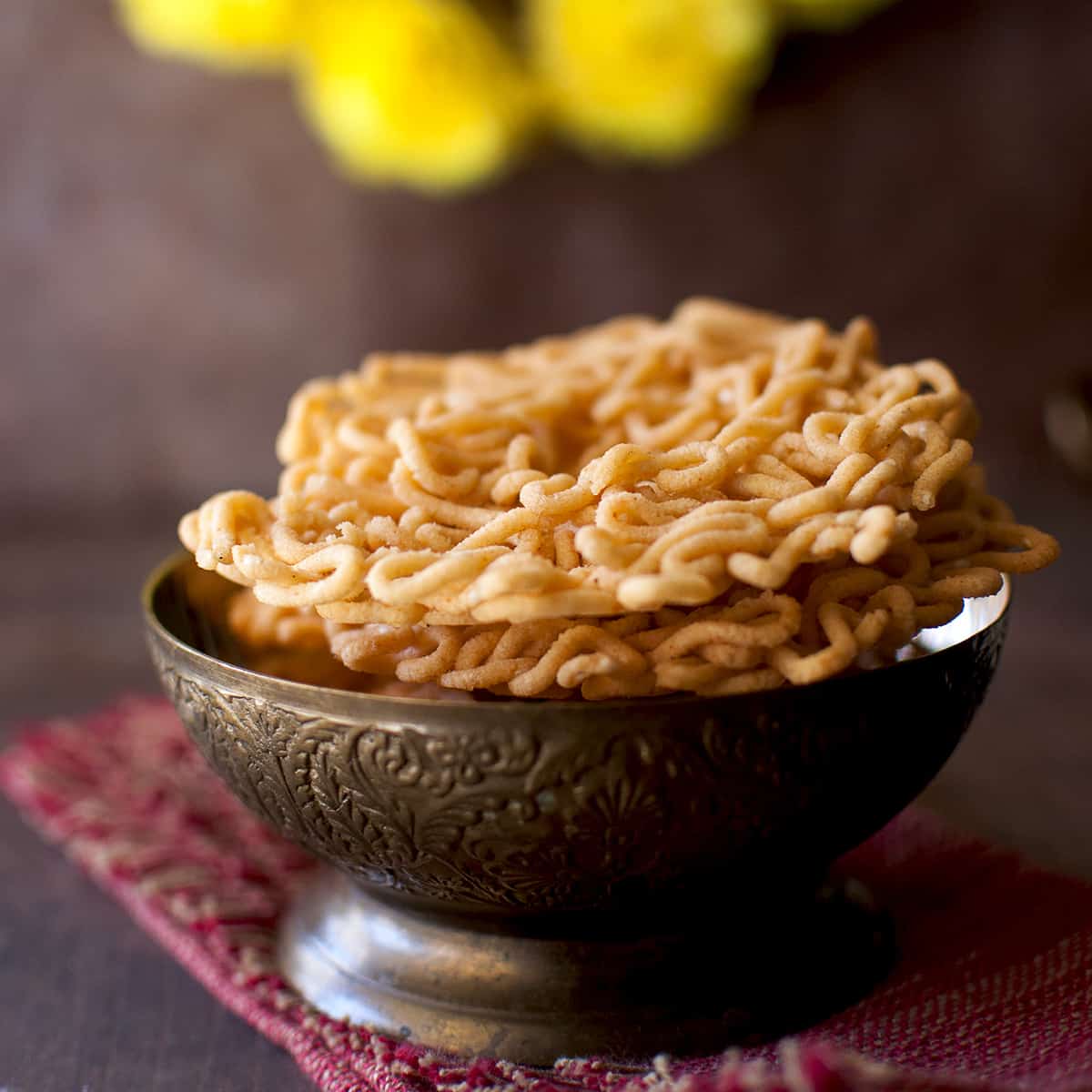 murukku with idiyappam flour
