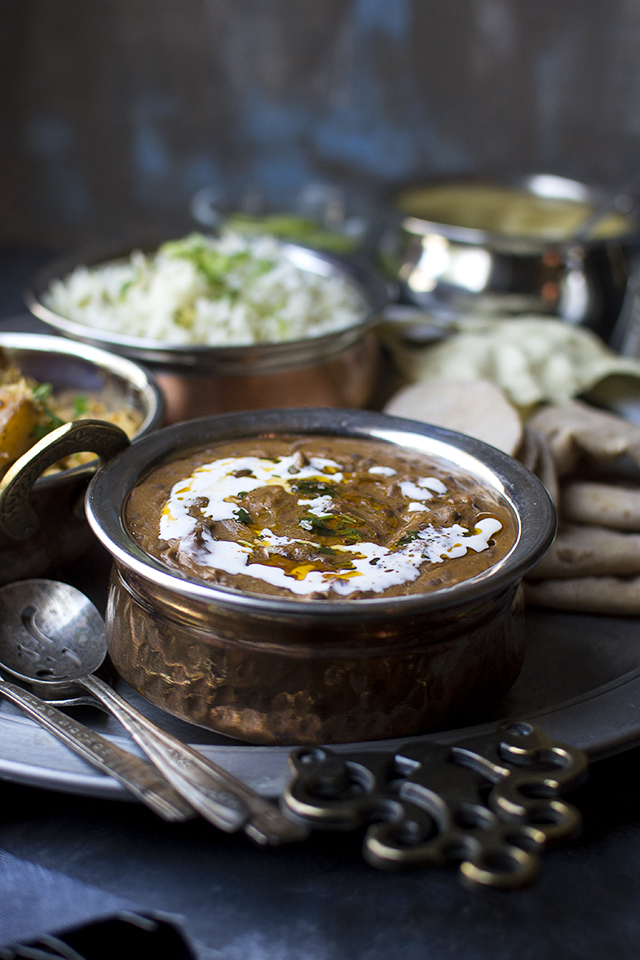Vegetarian North Indian Thali