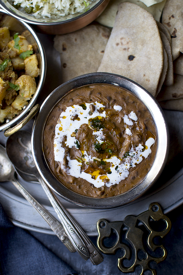 Vegetarian North Indian Thali